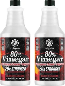 Calyptus 80% Pure Concentrated Vinegar &ndash; Ultra Power, Dilutes to 5% Acidity