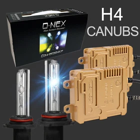 O-NEX H4 9003 Canbus HID Kit AC 55W Digital Ballasts Super Bright Headlight Bulb