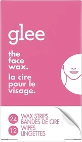 JOY Glee Face Wax Kit, Hair Removal for Women, 24 Wax Strips and 12 Wipes JOY Glee Face Wax Kit, Hair Removal for Women, 24 Wax Strips and 12 Wipes