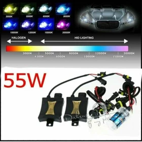55W H1 H4 H7 HID XENON LIGHT HEADLIGHT SLIM BALLAST CONVERSION KITS 3000K-12000K 55W H1 H4 H7 HID XENON LIGHT HEADLIGHT SLIM BALLAST CONVERSION KITS 3000K-12000K