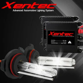 AC 55W H13/9008 Hi-Low Dual Beam HID Headlight Kit Slim Canbus Ballasts 10000k