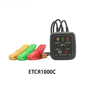 ETCR1000 Low Voltage Phase Sequence Meter 3-Phase AC Non-Contact Clamp
