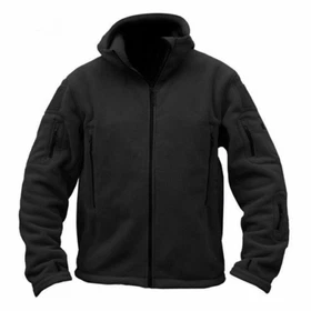 Mens Tactical Recon Fleece Jacket Full Zip Army Hoodie Combat Warm Casual Hoody