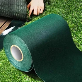 TYLife Artificial Grass Tape 6" x49'(15cmx 15m) Self-Adhesive Assorted Sizes TYLife Artificial Grass Tape 6" x49'(15cmx 15m) Self-Adhesive Assorted Sizes