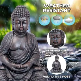301231254 ACCENT COLLECTION HZ Tall Buddha Statue Sculpture #3