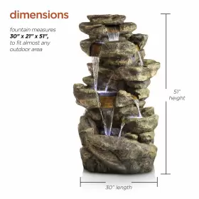 5654901 ALPINE CORPORATION Tier Rainforest Fountain Volts #3 5654901 ALPINE CORPORATION Tier Rainforest Fountain Volts #3