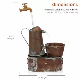 821559696953 ALPINE CORPORATION Tall Watering #3 821559696953 ALPINE CORPORATION Tall Watering #3