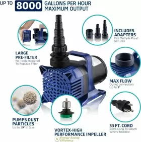 PAL8000 ALPINE CORPORATION Submersible Water Pump Cord #3 PAL8000 ALPINE CORPORATION Submersible Water Pump Cord #3