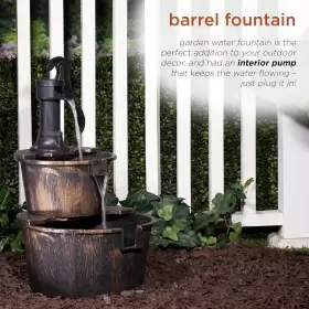 TIZ194BZ ALPINE CORPORATION Tall Barrel Pump Waterfall #3 TIZ194BZ ALPINE CORPORATION Tall Barrel Pump Waterfall #3