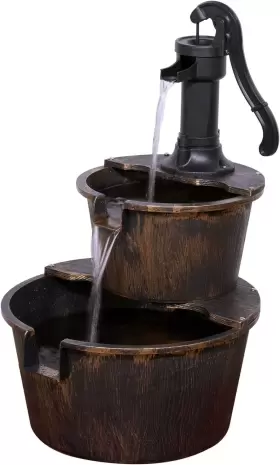 TIZ194BZ ALPINE CORPORATION Tall Barrel Pump Waterfall TIZ194BZ ALPINE CORPORATION Tall Barrel Pump Waterfall