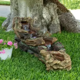 TZL306 ALPINE CORPORATION Freestanding Fountain Polyresin Led #2 TZL306 ALPINE CORPORATION Freestanding Fountain Polyresin Led #2
