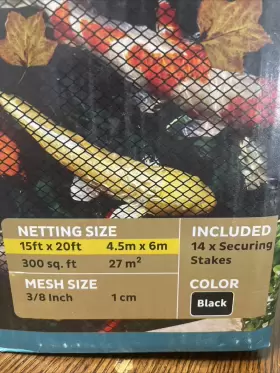 AR-PN2002 ALPINEREACH Feet Koi Pond Netting Steel Staples Kit #2