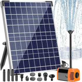 445019665698 ANTFRAER Solar Pond Pump Water Flow Sola