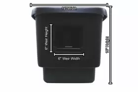 43020 AQUASCAPE Pond Skimmer Filter Pump Box Weir #3