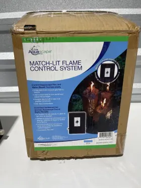 58103 AQUASCAPE Lit Flame Control Fire #2