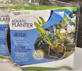 742575985015 AQUASCAPE Fabric Aquatic Plant Pot Total #3 742575985015 AQUASCAPE Fabric Aquatic Plant Pot Total #3