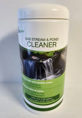 742575989006 AQUASCAPE Sab Stream Pond Cleaner Treats Up