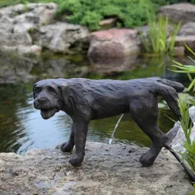 78310 AQUASCAPE Naughty Dog Pond Garden Water Fountain 78310 AQUASCAPE Naughty Dog Pond Garden Water Fountain