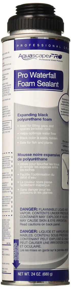 827807220161 AQUASCAPE Pro Foam Sealant Pond Waterfall