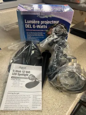 84002 AQUASCAPE Led Pond Landscape Spotlight Box