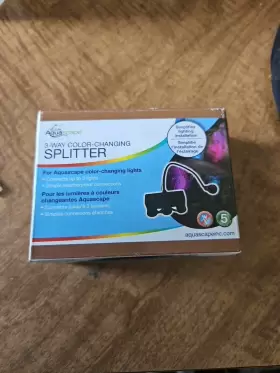 84062 AQUASCAPE Changing Splitter