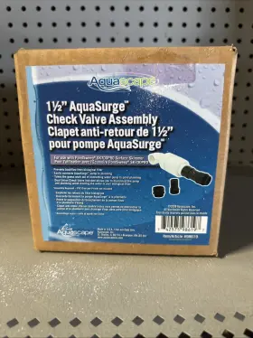 98619 AQUASCAPE Aquaspace Aquasurge Check Valve