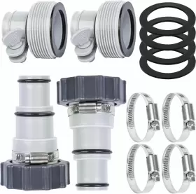 B0CR9YHYJH AUGISTEEN Pack Pool Hose Adapter Clamp Washer
