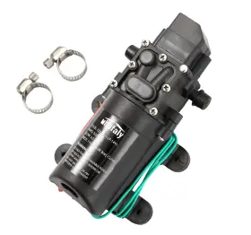 711202469532 AUHAFALY Water Pump Hose Clamp Volt Diaphragm