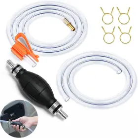 66459 BESTCOSY Siphon Hose Gas Oil Water Fuel Pump Transfer