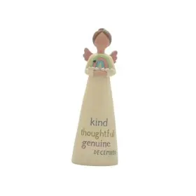 231-13609 BLOSSOM BUCKET December Birthstone Angel Figurine