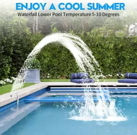 313049688659 BRIIDEA Pool Fountain Waterfall Spray Water Fun #2