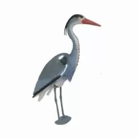 HER100 COMPLETE AQUATICS Heron Decoy Legs Water Garden Pond