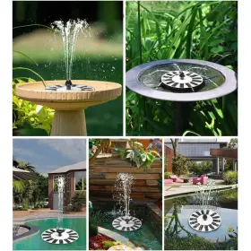 B09TVZVZ7T CUBILAN Fountain Pump Solar Bird Bath Glass #2
