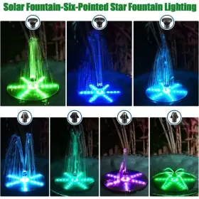 B09VWWHNFN CUBILAN Bird Bath Fountains Solar Pump Led Lights #2