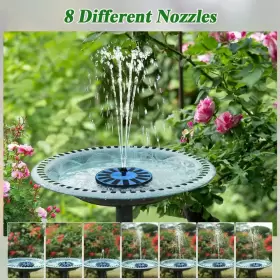 B0B3CTRCYZ CUBILAN Tabletop Fountain Glass Covered Solar Bird #2 B0B3CTRCYZ CUBILAN Tabletop Fountain Glass Covered Solar Bird #2