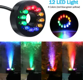 705353910326 CWKJ Fountain Pump Led Lights Submersible Water #2