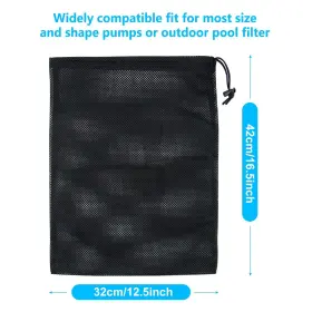 716695957672 CWKJTOP Pump Barrier Bag Pack Pond Filter Mesh #2