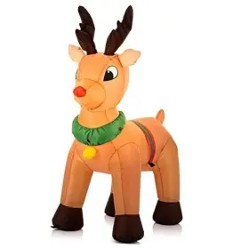 CLB-0022-US DAEGON LTD Christmas Inflatable Reindeer Bright