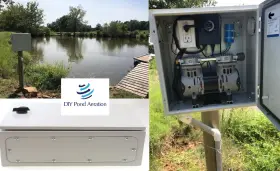 DIYYP65 DIY POND Weatherproof Aeration Pump Cabinet Enclosure