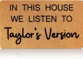 ZS0048 DRIPYKIAA Welcome Door Mat Front Handwriting ZS0048 DRIPYKIAA Welcome Door Mat Front Handwriting