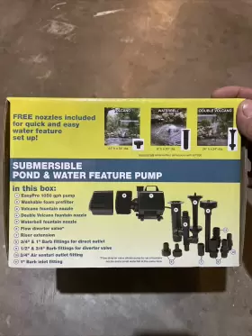 EP1050 EASYPRO Submersible Mag Drive Pond Pump #3 EP1050 EASYPRO Submersible Mag Drive Pond Pump #3