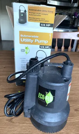 SUP55 ECO FLO Manual Submersible Utility Pump