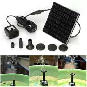 778809194250 FEADEM Mini Solar Fountain Pump Water Power Kit #2 778809194250 FEADEM Mini Solar Fountain Pump Water Power Kit #2