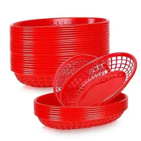 RED-50 GOTHABACH Pack Food Baskets Restaurant Bread #2