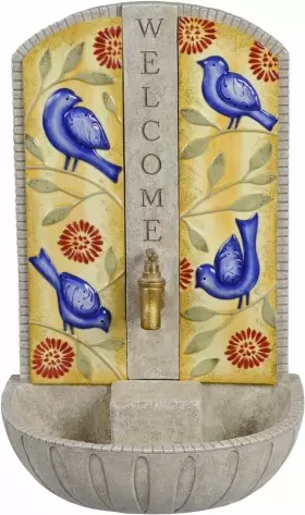 468897 GRASSLANDS ROAD Bluebird Welcome Fountain Pump Wall 468897 GRASSLANDS ROAD Bluebird Welcome Fountain Pump Wall
