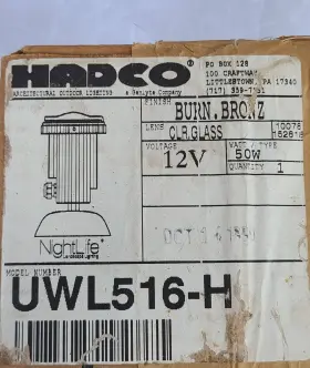 UWL516-H HADCO Genlyte Micro Underwater Landscape Light