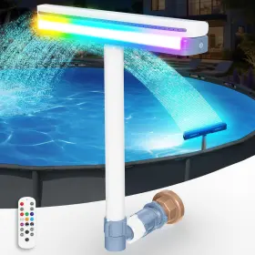 Y327 HAINOVA Pool Fountain Remote Waterfall Sprinkler Foun