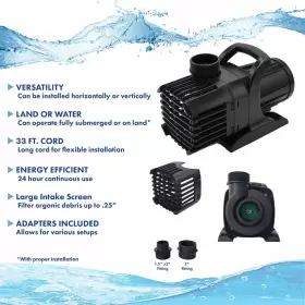 609456722247 HALF OFF PONDS Submersible Energy Efficient Pump #3