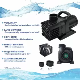 609456722261 HALF OFF PONDS Submersible Energy Efficient Pump #3 609456722261 HALF OFF PONDS Submersible Energy Efficient Pump #3
