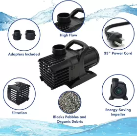691164947265 HALF OFF PONDS Submersible Energy Efficient Pump #2